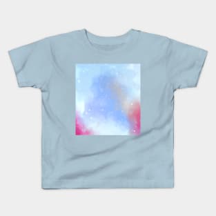 Dreamy snowfall Kids T-Shirt